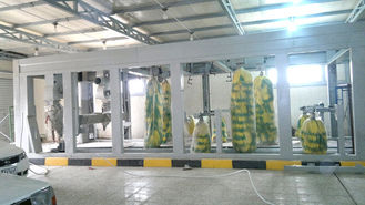 China Hot Galvanized Steel Tunnel Car Wash System Profession For Washing Vehicles supplier